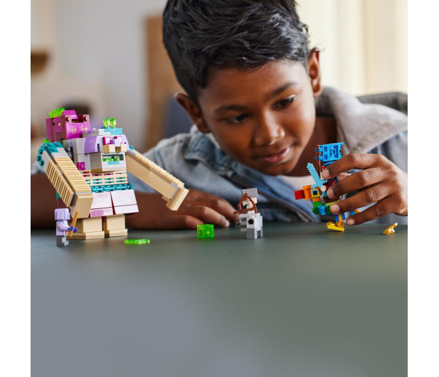 LEGO Minecraft Legends® 21257 Decydujące starcie z Dewastatorem - 1202689 - zdjęcie 7